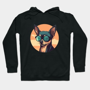 Chihuahua With Sunglasses Hoodie